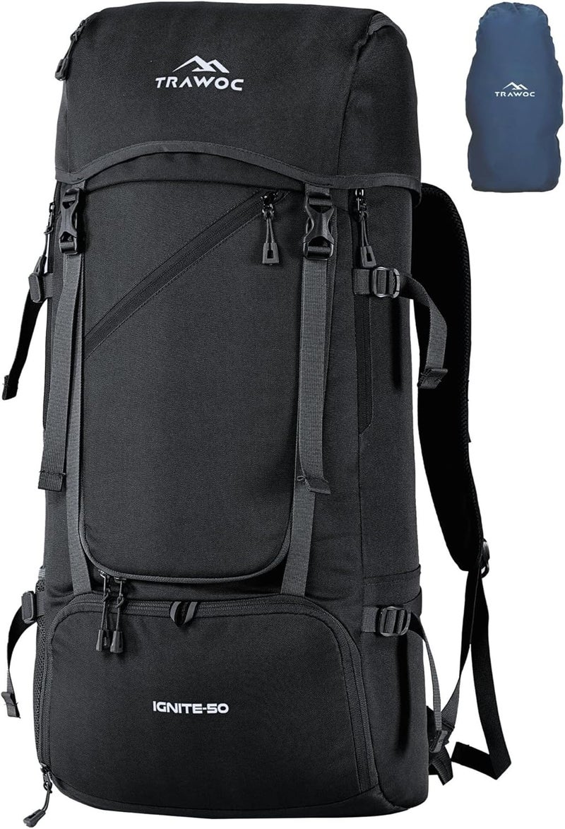 Trawoc حقيبة ظهر سفر TRAWOC IGNITE 50L - Image 1