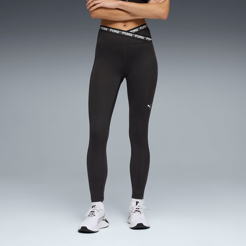 بوما بنطال ضيق بخصر للنساء مقاس 7/8 من مجموعة PUMA STRONG - Image 1