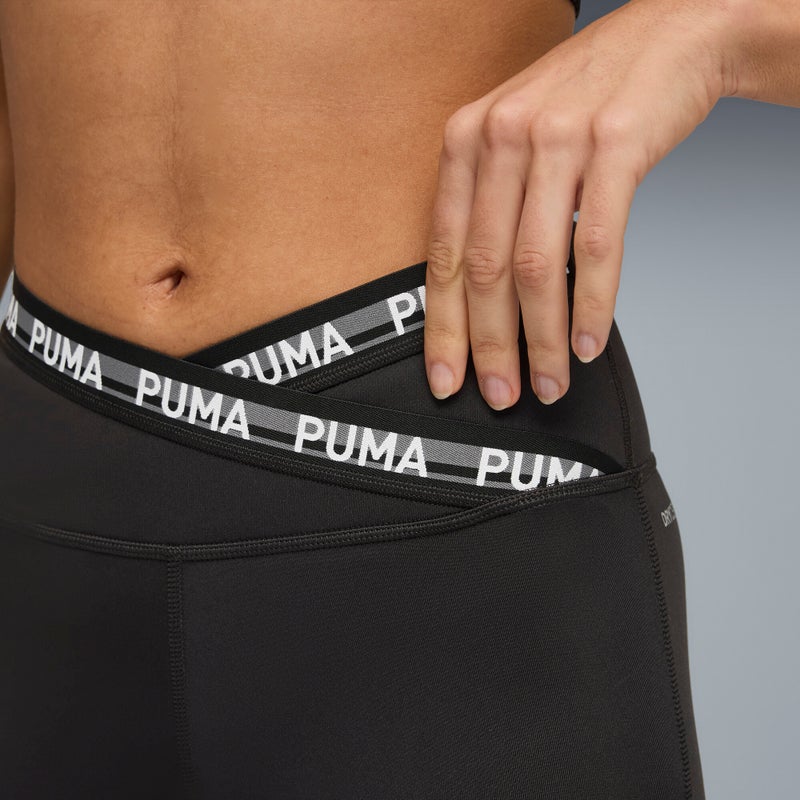 بوما بنطال ضيق بخصر للنساء مقاس 7/8 من مجموعة PUMA STRONG - Image 2