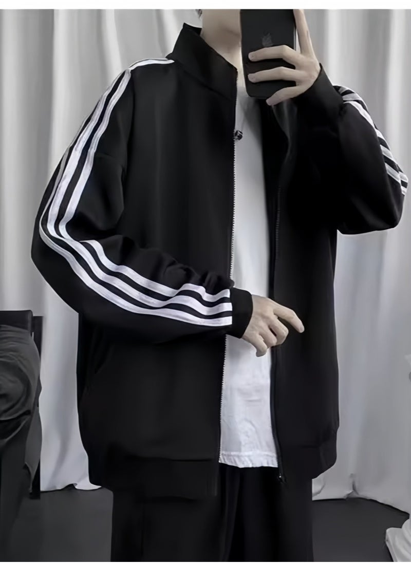 KUYING New Hooded Zipper Multi Pocket Sports Top  - Image 1
