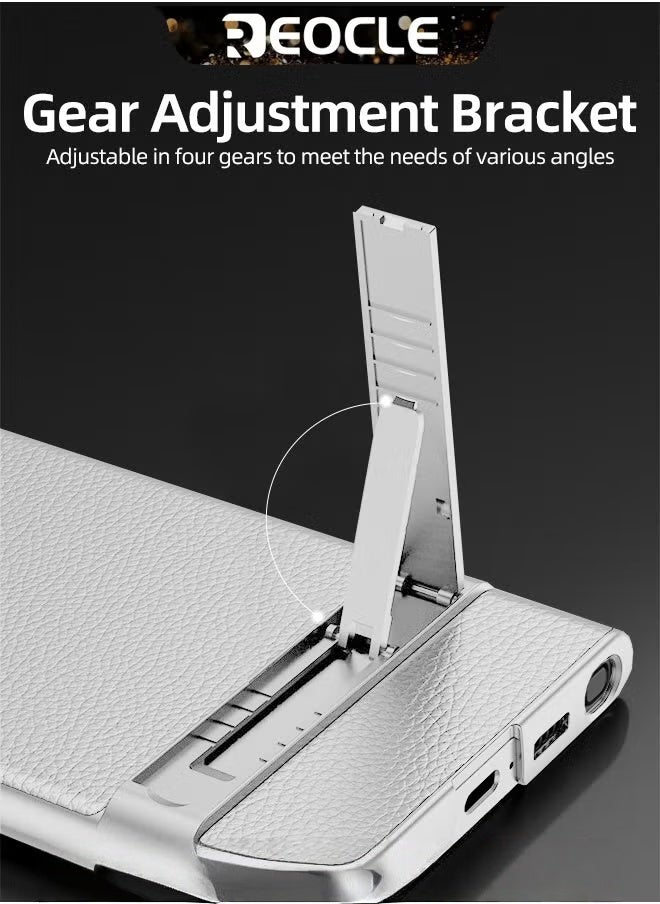 ريوكل جراب Samsung Galaxy S23 Serious مع حامل، جراب جلدي عادي رفيع للغاية ومضاد للسقوط لهاتف محمول لسلسلة Galaxy S23 - Image 5