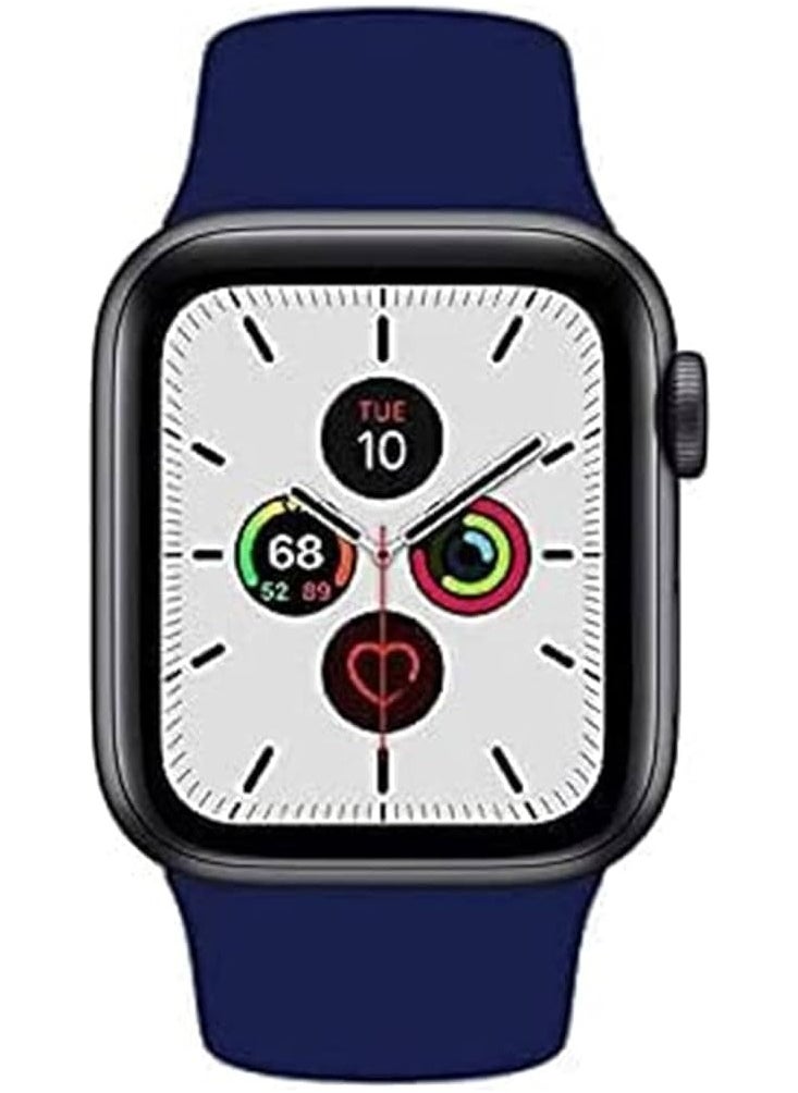 Generic - T500 Smart Watch Bluetooth Call/Music Player for IOS/Android (Blue) - Image 1