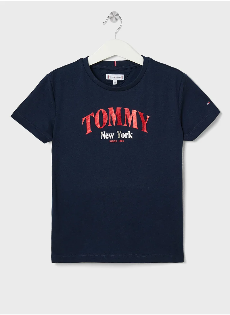 تومي هيلفيغر Kids Varsity Regular T-Shirt