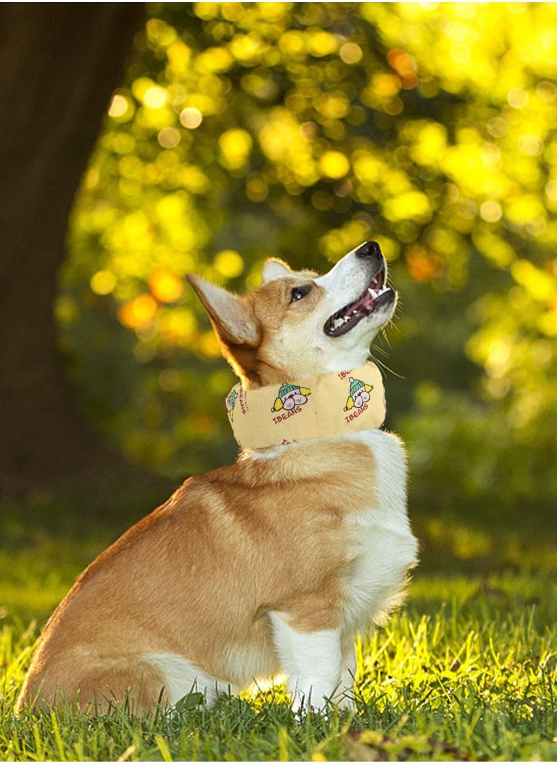 Excefore - Dog Cooling Collar, Adjustable Ice Collar for Medium Dog, Soft and Durable Cooling Scarf for Summer, Ice Scarf for Summer, Medium - Image 1