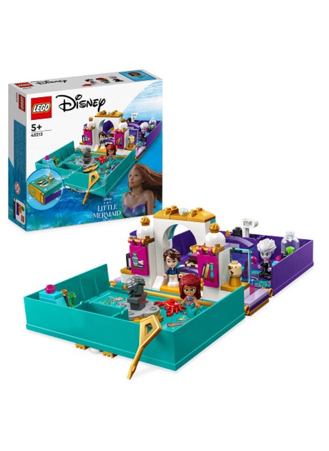 LEGO 43213 The Little Mermaid Story Book Building Set  - Image 1