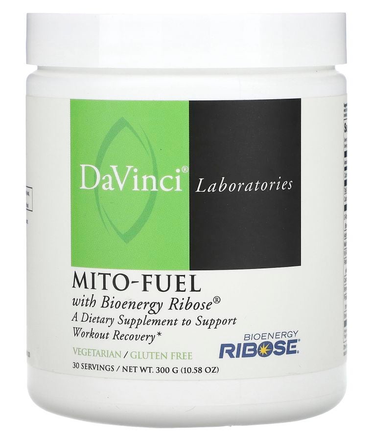 DaVinci Laboratories Mito-Fuel With Bioenergy Ribose 10.58 oz (300 g)