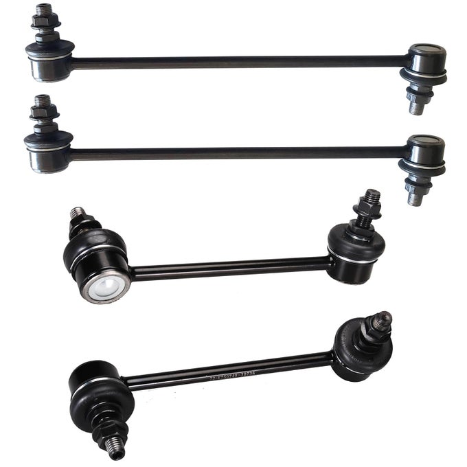 4Pc Front Rear Sway Bar Link Kit K750124 K750749 K750750 For Honda Pilot 20092015 Suspension Front Stabilizer Bar End Links And Rear Sway Bar End Links For Acura Mdx 20072013 Zdx 20102013