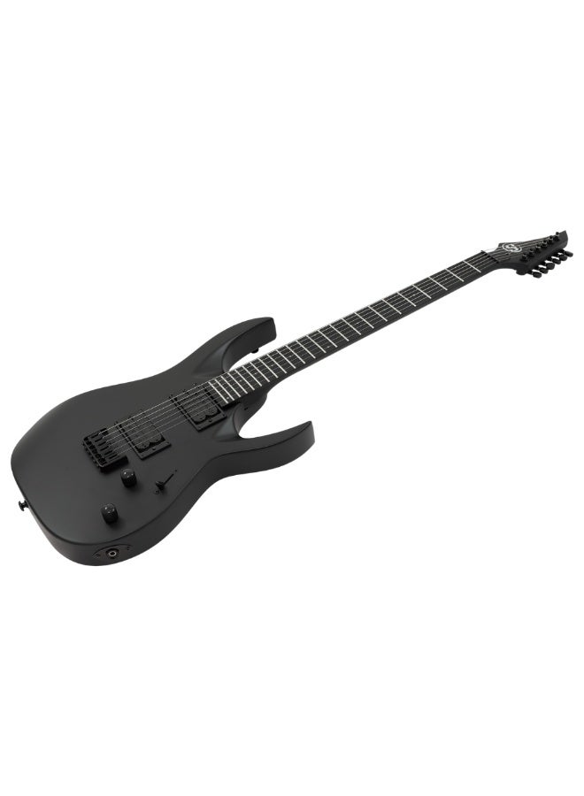 أس باي سولار S by Solar AB4.6C Electric Guitar – Carbon Black Matte - Image 1