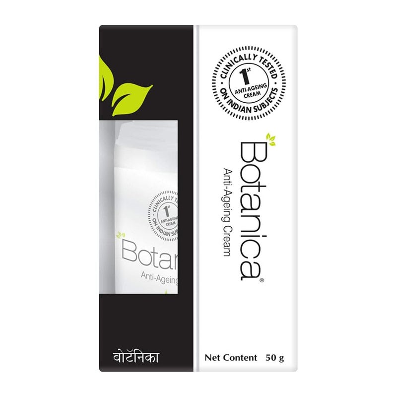 New Botanica Anti Ageing cream Controls wrinkles and fine lines Non Comedogenic 50 gm - Image 1