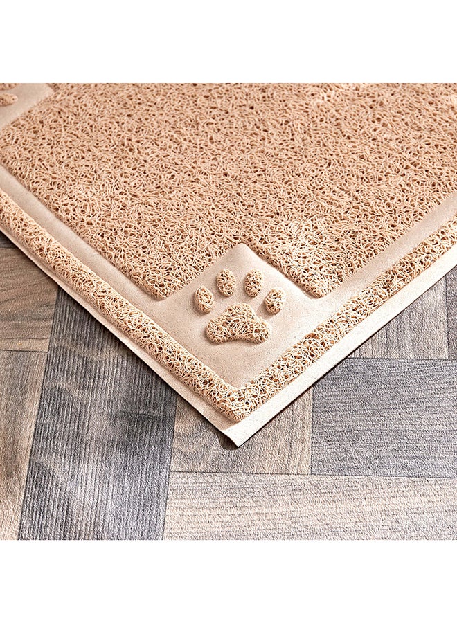Home Box Paw Embossed PVC Door Mat 40 x 60 cm  - Image 2