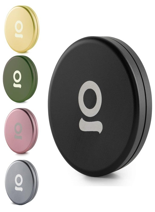 ONGROK Storage Puck, Black, Perfect Size Case to Store in Your Pocket, Airtight, Preserves Moisture Profile, Smell and Aroma - Image 1