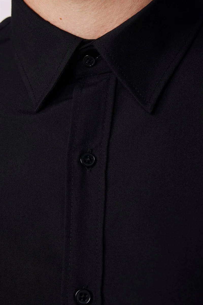 Tudors Slim Fit Narrow Cut Tery Cotton Men's Shirt