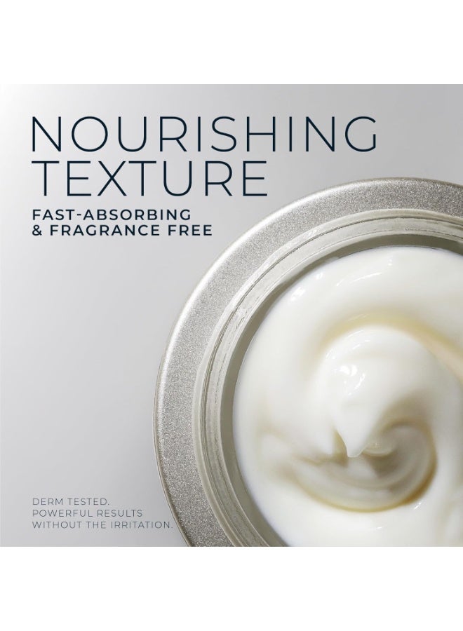 RoC مرطب يومي للوجه مضاد للشيخوخة من RoC Retinol Correxion Max Hydration مع حمض الهيالورونيك، خالٍ من العطور والزيوت للعناية بالبشرة، 1.7 أونصة (قد يختلف التغليف) - Image 3