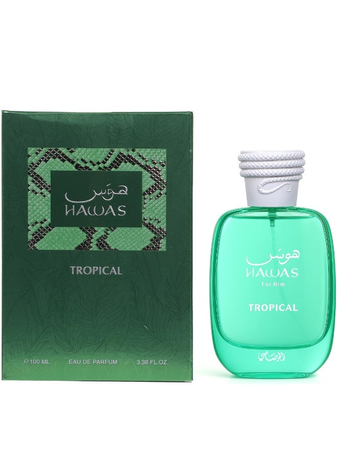 Rasasi Hawas Tropical For Him EDP, 100ml - Image 1