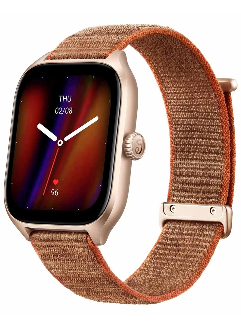 Amazfit GTS 4 Smart Watch 1.75-inch AMOLED Display 24/7 Health Management Bluetooth Phone Calls Music Storage GPS 8 Days Battery Life last verson(Brown) - Image 2