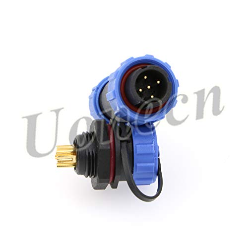 Uonecn SP13 5 Pin Waterproof Connector Plug Socket Aviation Connector Industrial Connector Adapter 3Pcs - Image 4