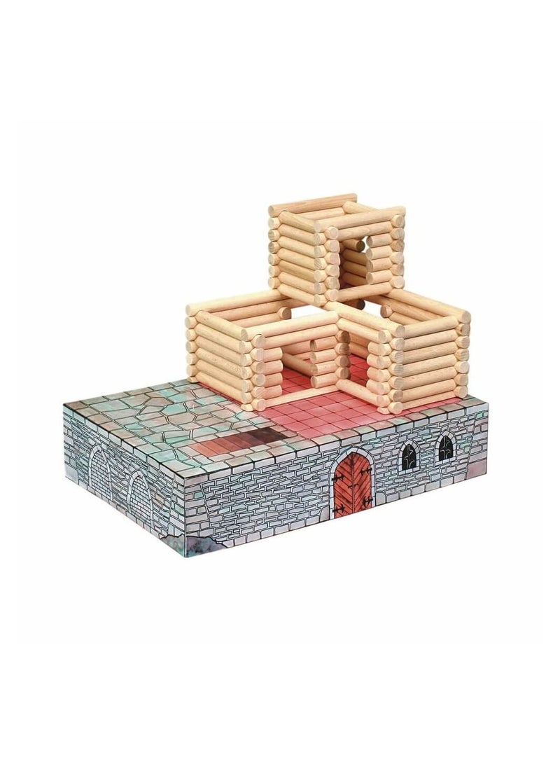WALACHIA Vario Fort 194 Pieces Wood Building Toy - Image 4