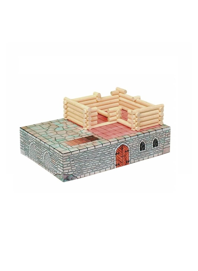WALACHIA Vario Fort 194 Pieces Wood Building Toy - Image 3