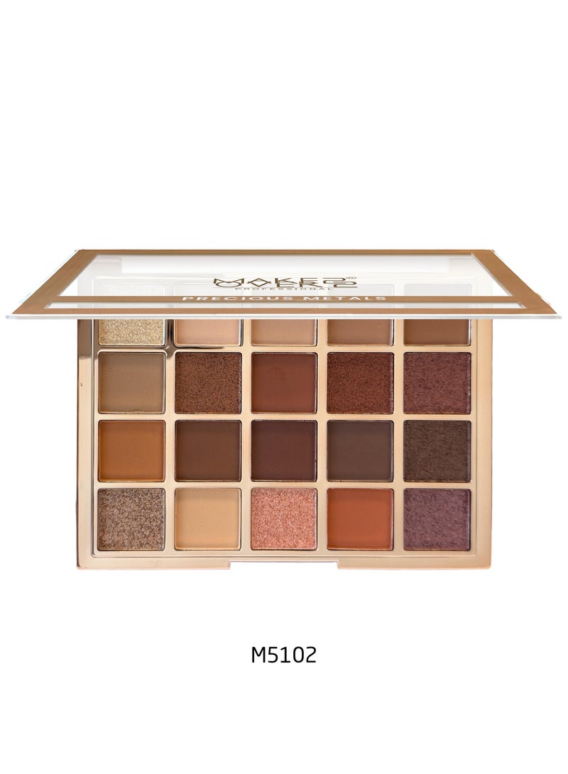 MAKE OVER 22 MakeOver22 Palette Eyeshadow Precious Metals-M5102 - Image 1
