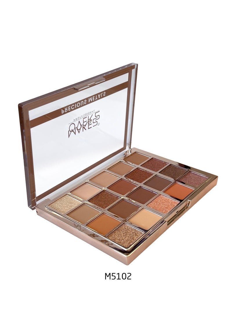 MAKE OVER 22 MakeOver22 Palette Eyeshadow Precious Metals-M5102 - Image 2