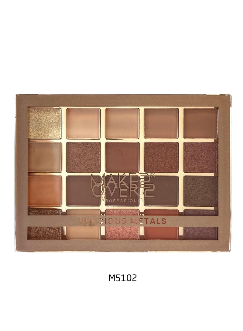MAKE OVER 22 MakeOver22 Palette Eyeshadow Precious Metals-M5102 - Image 3