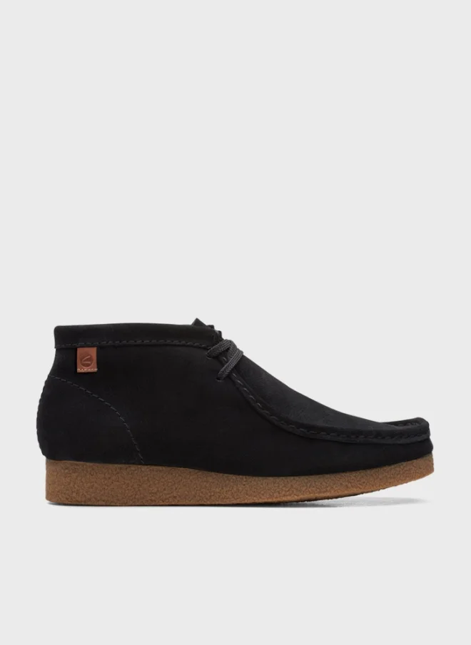 كلاركس Shacre Boot Black Sde