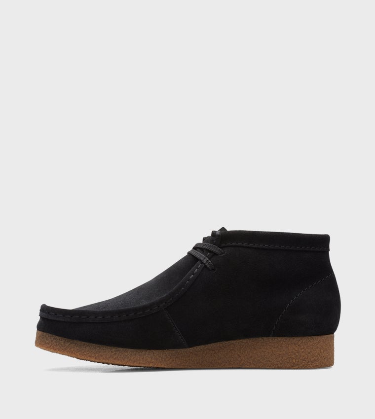 clarks Shacre Boot Black Sde - Image 5