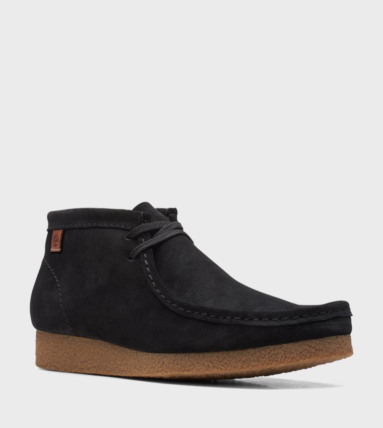 clarks Shacre Boot Black Sde - Image 2