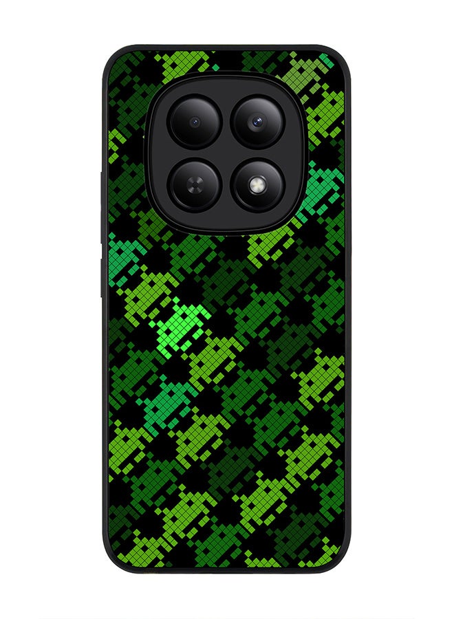 For Xiaomi Redmi Note 15 4G Case,Slim fit Camera Protection, Shockproof Thin Phone cover  - Invader Matrix