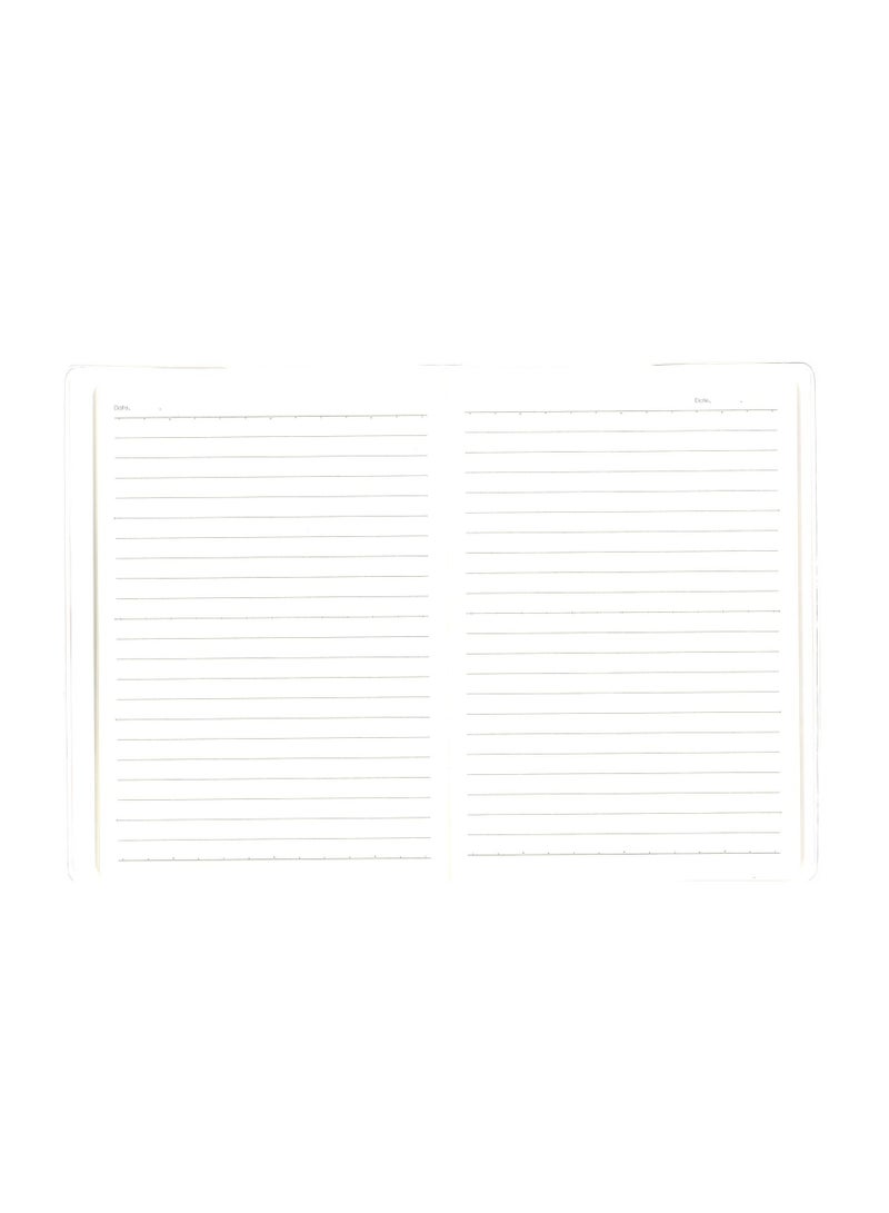 Deli A5 Size Hard Cover Executive Notebook 96 Sheets Brown - Image 3