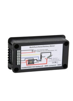 Generic Battery Test Detector, 0-200V LCD Digital Display Multifunctional Battery Meter, with 300A Shunt, 1% Measurement Accuracy(300A), Process and Current Calibrators  - Image 5