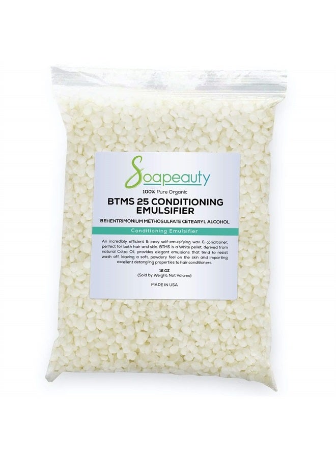 Soapeauty بلسم مكون من 25% بيهينتريمونيوم ميثوسلفات كيتريل كحول | الأحجام من 8 أونصات إلى 8 أرطال | (16 أونصة / 1 رطل) - Image 1
