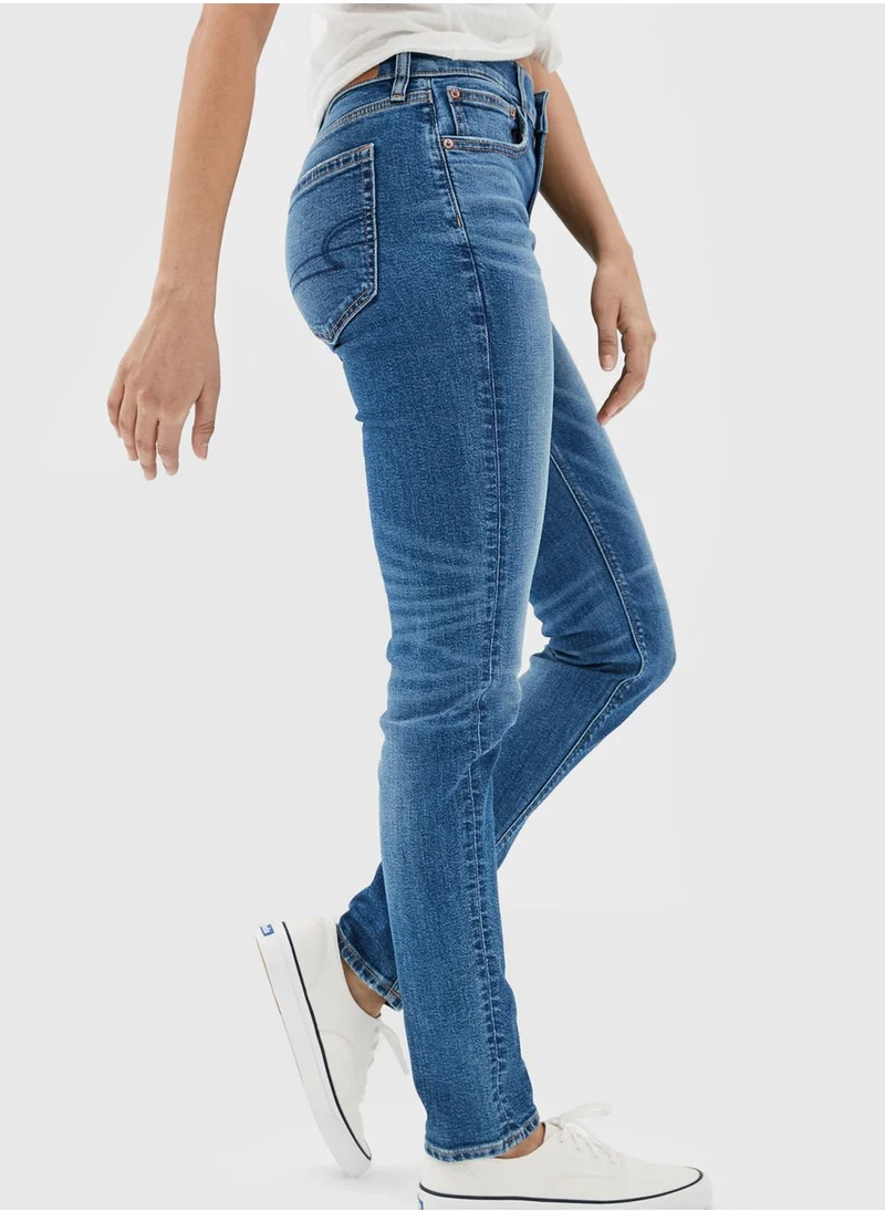 American Eagle High Waist Skinny Jeans