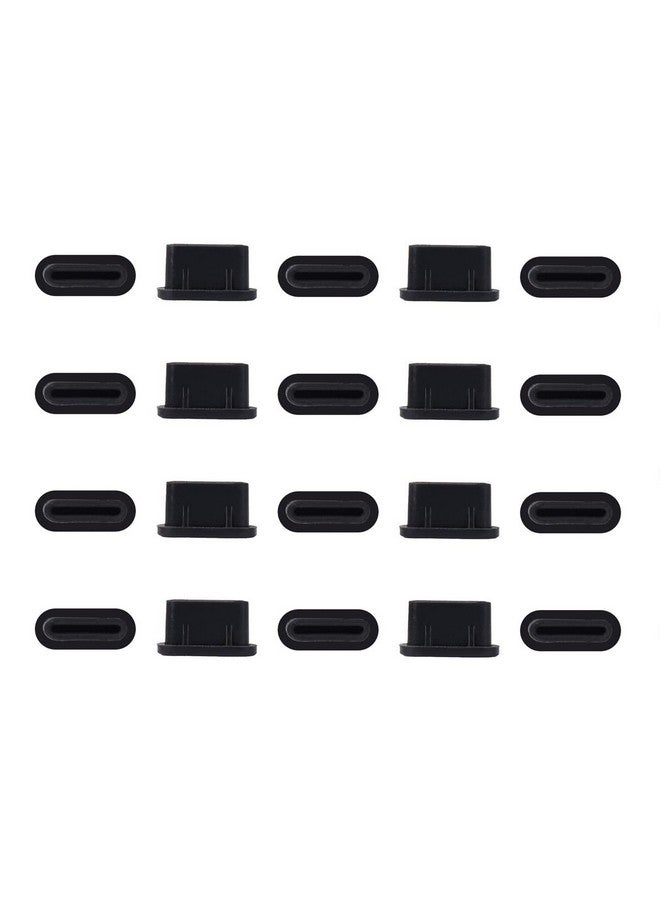 iKammo 20 Pcs USB Type C Dust Plugs Cover for iPhone 16 15 Plus Pro Max, Samsung Galaxy S24, s23, s22, Ultra, s10, s9, Note, Pixel, USB C Charging Port Dust Covers Protectors with 2 Cleaning Brush - Image 2