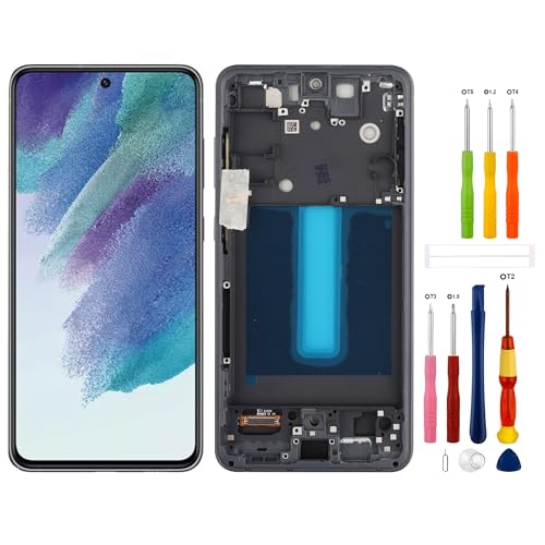 SwarKing TFT Digital Display Replacement Compatible with for Samsung Galaxy S21 FE G990U G990U1 G990B(No Fingerprint) LCD Display Touch Screen Digitizer Assembly with Repair Tools-6.4inch - Image 1