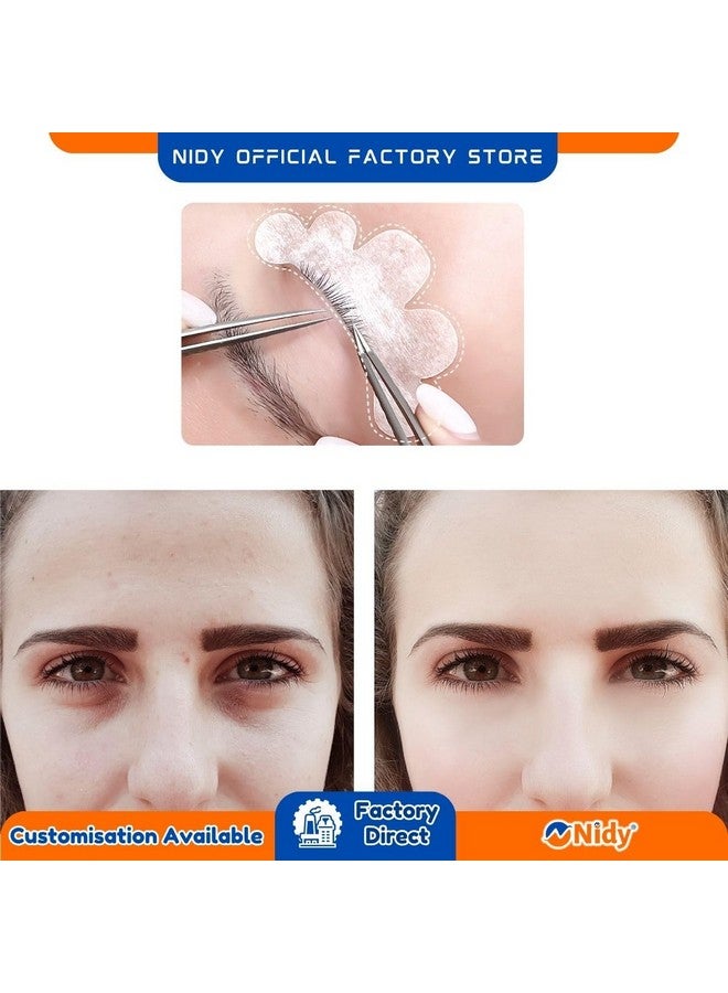 Nidy® 100Pcs Disposable Dry Cloud Shape Eye Patch Sheets - Non-Woven Under Eye Care Pads for Dark Circles, Puffiness & Skincare Treatments - Ideal for Creams & Lotions, Suitable for All Skin Types - Image 3