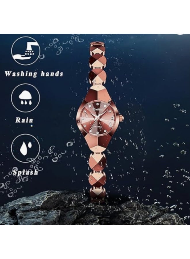 Round marking round comes with a metal strap. The new watch dial bracelet, fashion watch decorations, watches for girls watch, analog watch, for women gift watches - Image 4