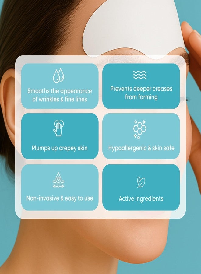 Bayside Forehead Wrinkle Patches – 20 Anti-Aging Forehead Pads with Resveratrol, Hyaluronic Acid, Snail Mucin, Collagen & Retinol for the Appearance of Forehead Lines - Image 3