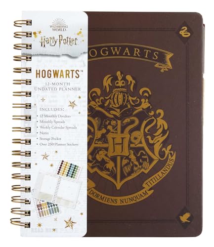 Harry Potterharry Potter Hogwarts 12Month Undated Planner  - Image 1