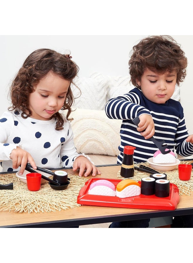 ecoiffier Jouets - 2523 - Sushi Set - Children'S Dinette - Imitation Game - From 18 Months - Made In France, Black - Image 5