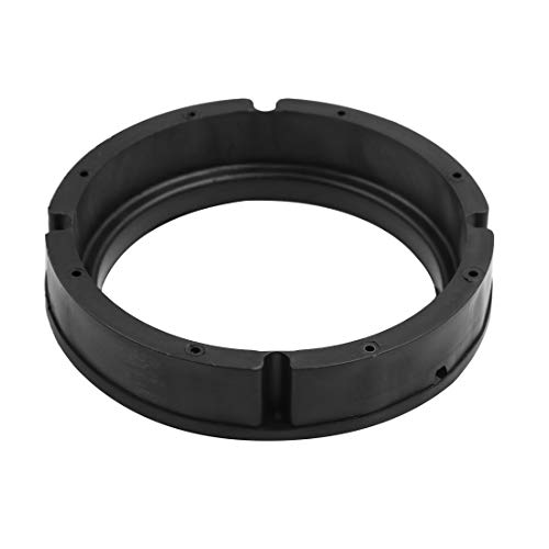 Amico 6.5" Inch Car Black Plastic Speaker Spacers Round 2 Pcs - Image 2