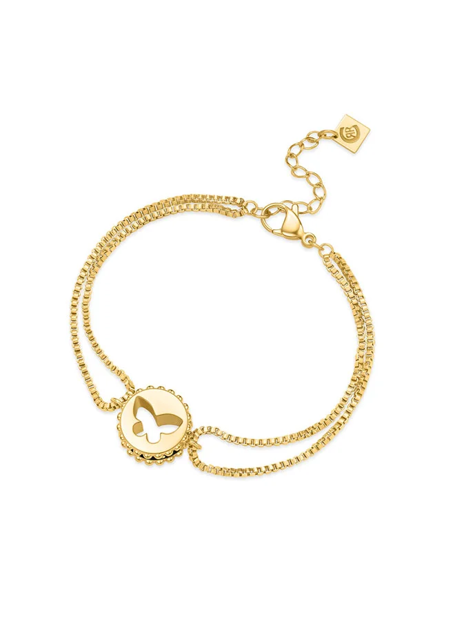 CERRUTI 1881 Gaetana Gold Plated Bracelet For WomenCIJLB0009801