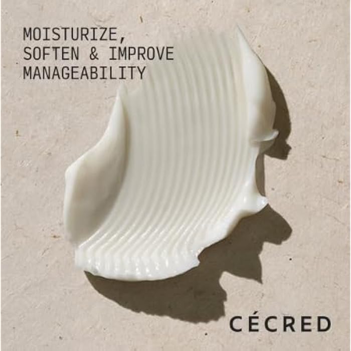 CÉCRED Moisturizing Deep Conditioner, 10 oz, for All Hair Types, Ultra-Rich Formula with Shea Butter - Image 3