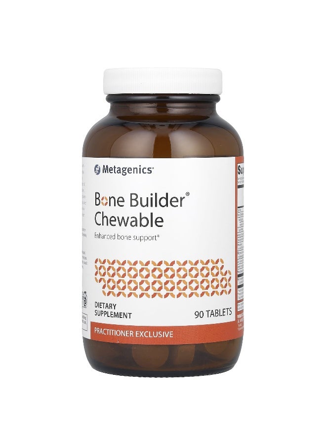 Metagenics, Bone Builder® Chewable, 90 Tablets