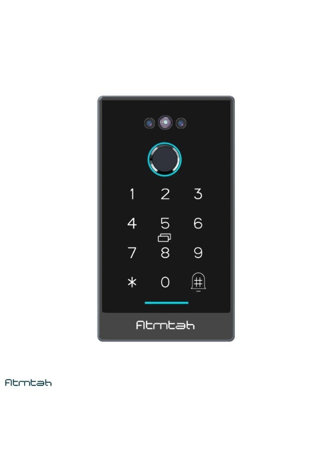 Atmtah Smart Access Door Control, Access Control, Face Recognition/TTlock App/Fingerprint/Passcode/NFC Card,  Connect with Electrical Lock Intercom System (H3D) - Image 1