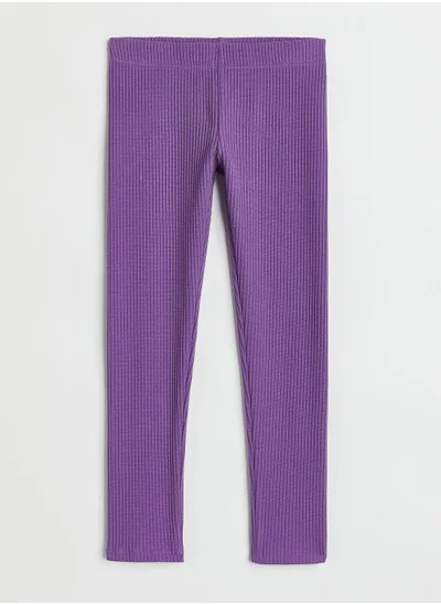 H&M Kids Essential Ribbed Leggings