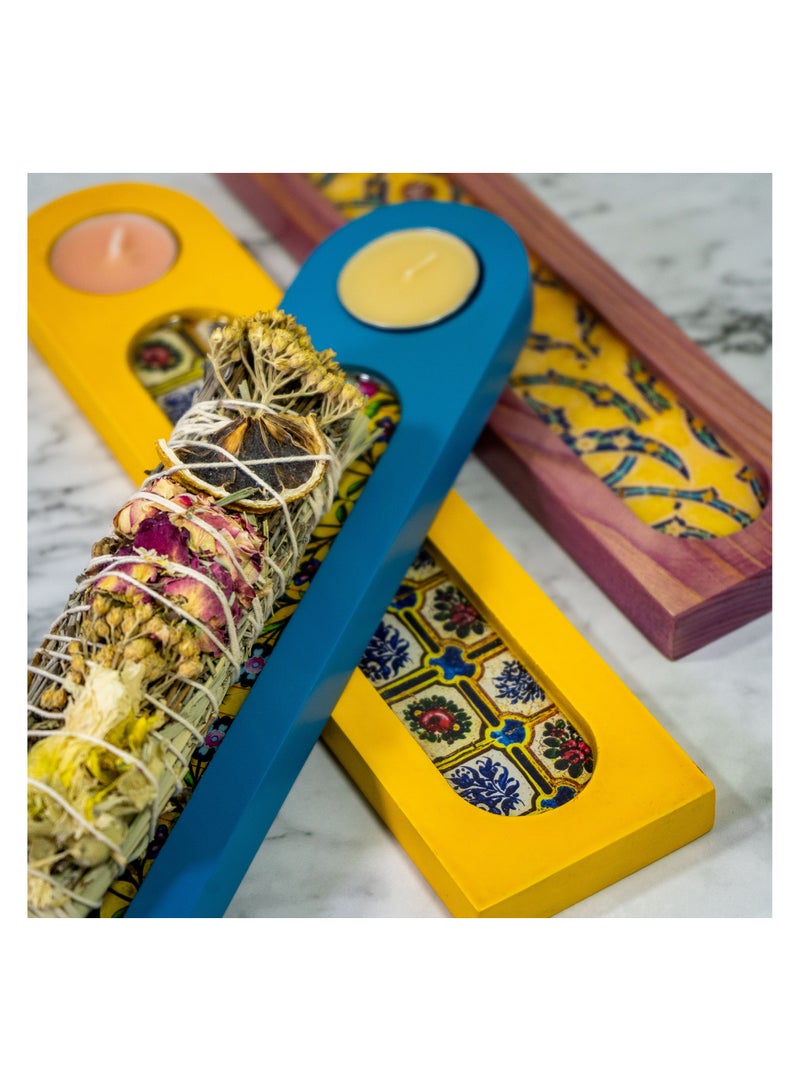   صوفيا طبيعة مبخرة شمعة خشبية ذات جودة عالية - Image 5