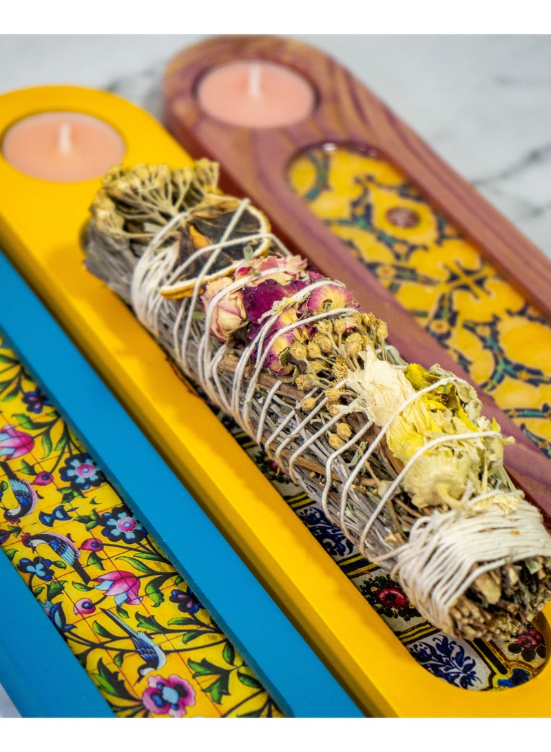   صوفيا طبيعة مبخرة شمعة خشبية ذات جودة عالية - Image 2