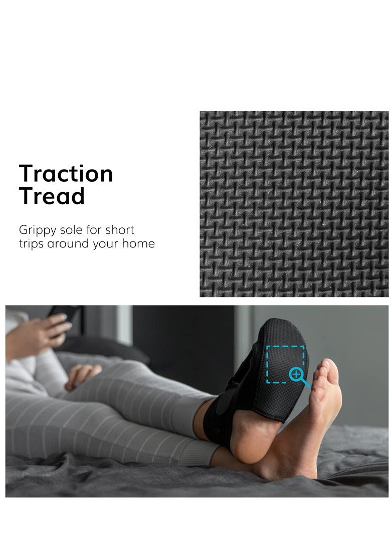 Generic Plantar Fasciitis Night Splint Sock - Soft Stretching Boot for Foot Pain Relief, Achilles Tendonitis Support Brace for Left or Right Foot, Comfortable - Image 4