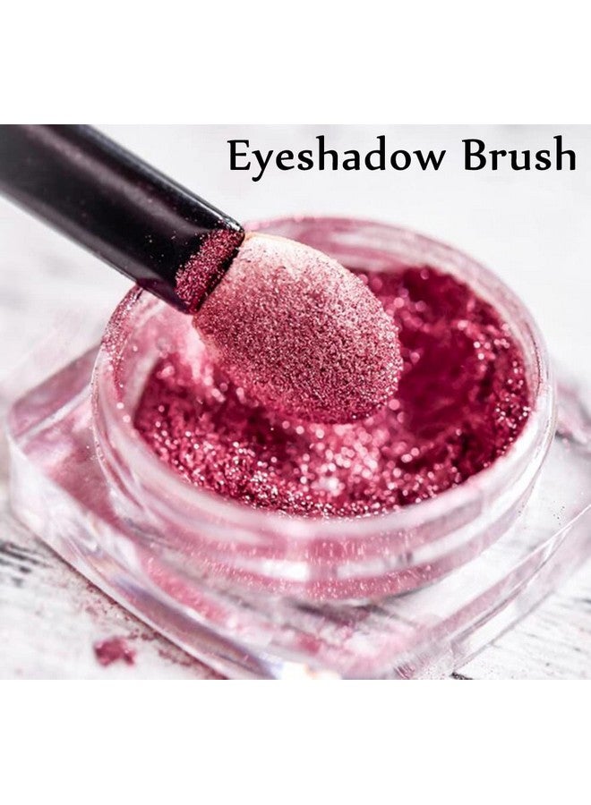 AKOAK 100 Pcs Soft Latex Sponge Eye Shadow Stick Doublesided Disposable Eye Shadow Brush Nail Decorative Glitter Brush Eye Makeup Tools - Image 5